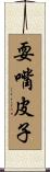 耍嘴皮子 Scroll