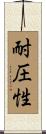 耐圧性 Scroll