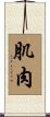 肌肉 Scroll