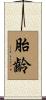 胎齡 Scroll