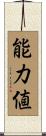 能力値 Scroll
