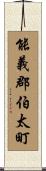 能義郡伯太町 Scroll