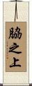 脇之上 Scroll