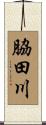 脇田川 Scroll