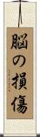脳の損傷 Scroll