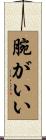 腕がいい Scroll