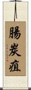 腸炭疽 Scroll