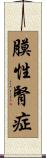 膜性腎症 Scroll