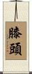 膝頭 Scroll