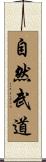 The Nature of Martial Arts Scroll