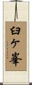 臼ヶ峯 Scroll