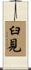 臼見 Scroll
