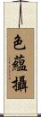 色蘊攝 Scroll