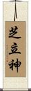 芝立神 Scroll