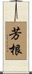 芳根 Scroll