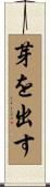 芽を出す Scroll