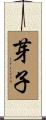 芽子 Scroll