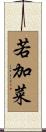 若加菜 Scroll