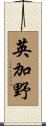 英加野 Scroll