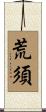 荒須 Scroll