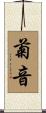 菊音 Scroll