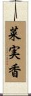 菜実香 Scroll