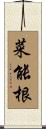 菜能根 Scroll