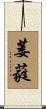 萎蕤 Scroll
