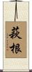 萩根 Scroll