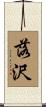 落沢 Scroll