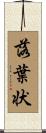 落葉状 Scroll