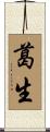葛生 Scroll