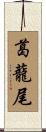 葛蘢尾 Scroll