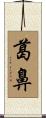 葛鼻 Scroll
