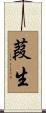 葭生 Scroll