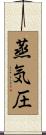 蒸気圧 Scroll