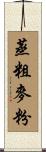 蒸粗麥粉 Scroll