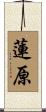 蓮原 Scroll