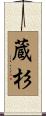 蔵杉 Scroll