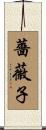 薔薇子 Scroll