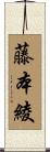 藤本綾 Scroll