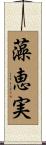 藻恵実 Scroll