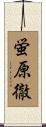 蛍原徹 Scroll