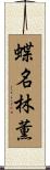 蝶名林薫 Scroll