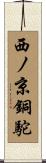 西ノ京銅駝 Scroll