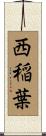 西稲葉 Scroll