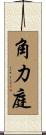 角力庭 Scroll
