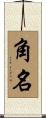 角名 Scroll