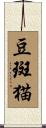 豆斑猫 Scroll