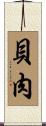貝肉 Scroll